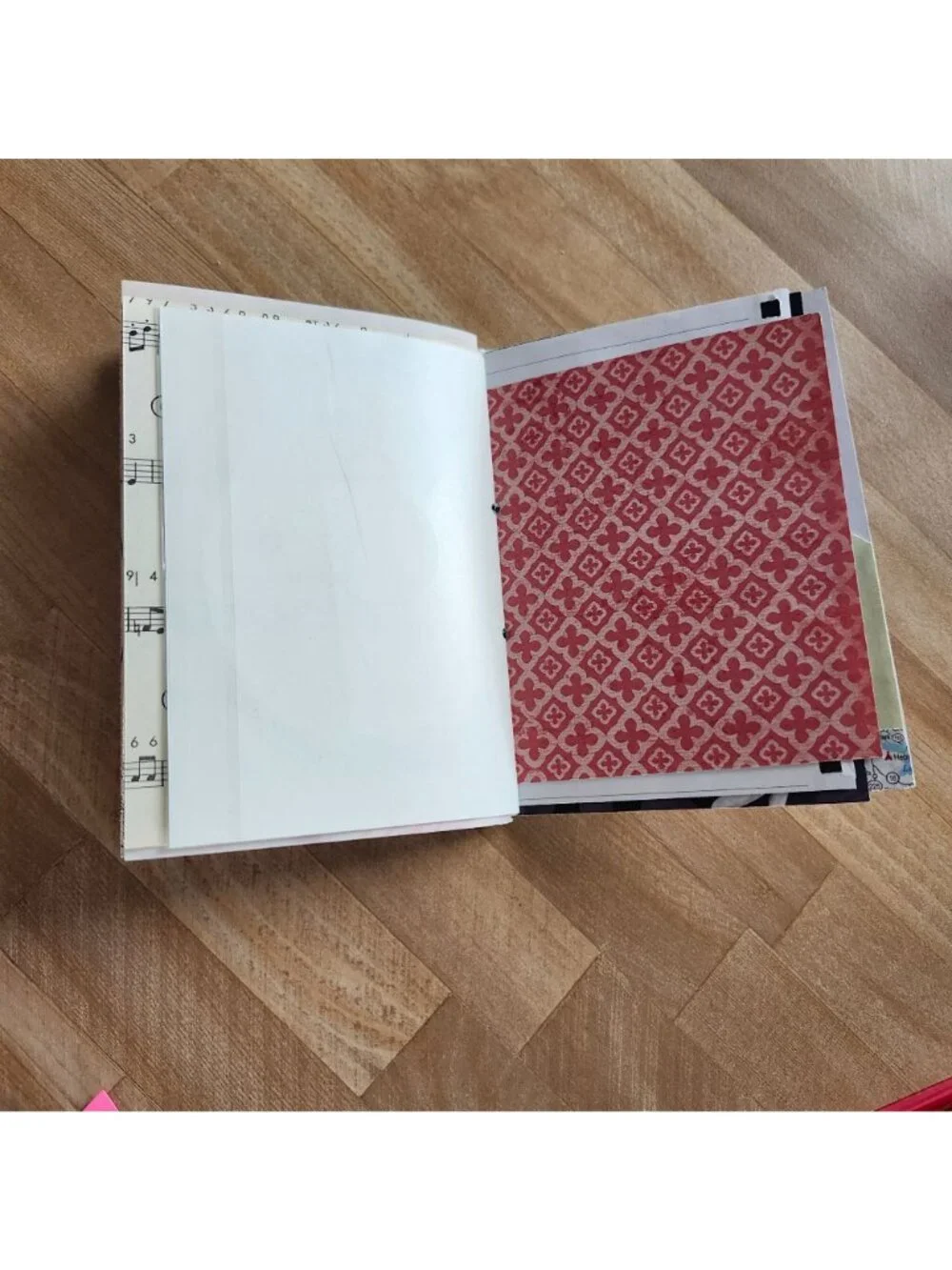 Handmade Junk Journal Booklet 60 pages Peace On Earth